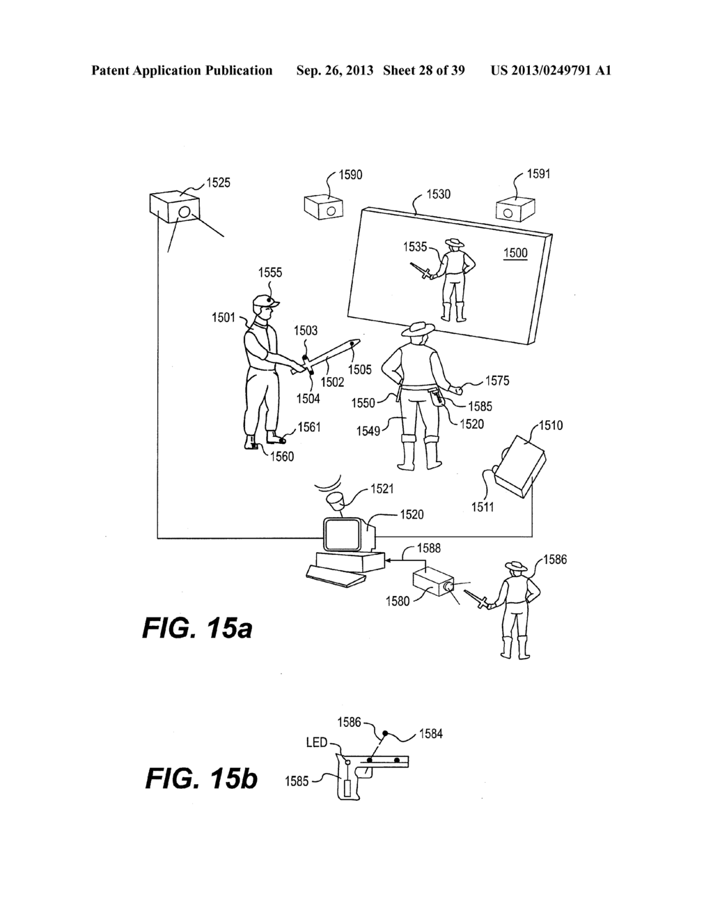 INTERACTIVE VIDEO BASED GAMES USING OBJECTS SENSED BY TV CAMERAS - diagram, schematic, and image 29