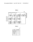 INFORMATION PROCESSING DEVICE, COMPUTER-READABLE STORAGE MEDIUM, AND     PROJECTING SYSTEM diagram and image