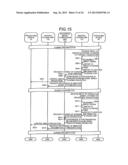 INFORMATION PROCESSING DEVICE, COMPUTER-READABLE STORAGE MEDIUM, AND     PROJECTING SYSTEM diagram and image