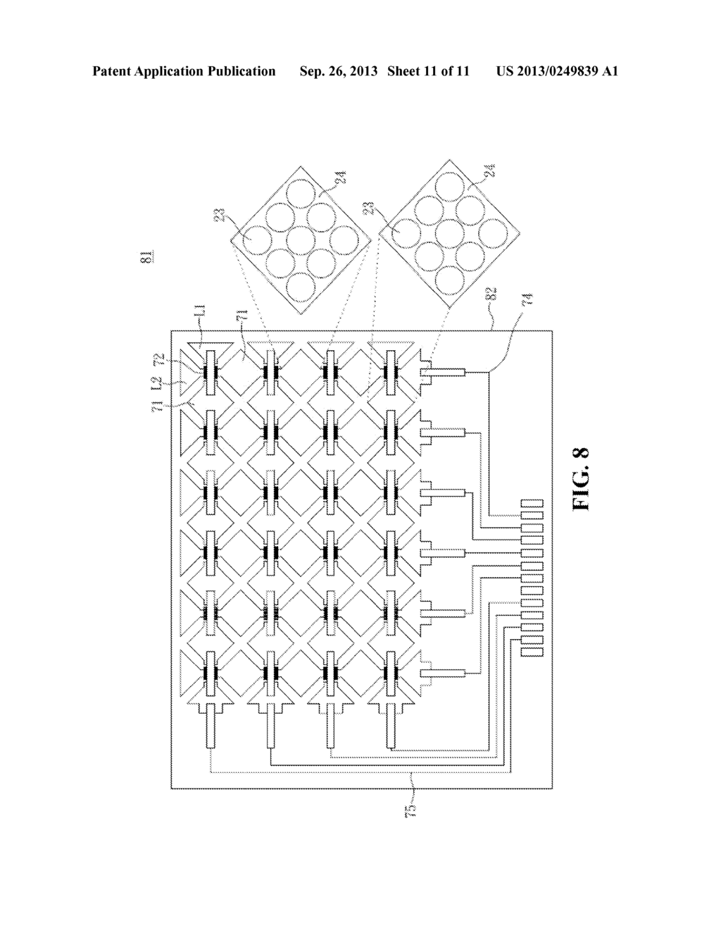 CONDUCTIVE FILM OF A TOUCH PANEL AND MANUFACTURING METHOD THEREOF - diagram, schematic, and image 12