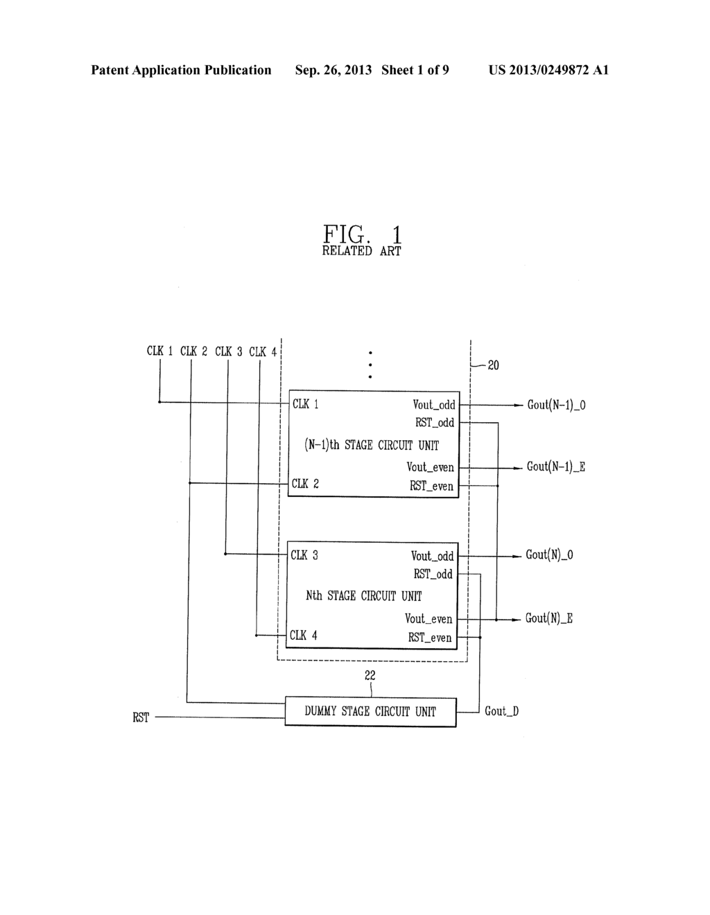 GATE DRIVING UNIT AND LIQUID CRYSTAL DISPLAY DEVICE HAVING THE SAME - diagram, schematic, and image 02