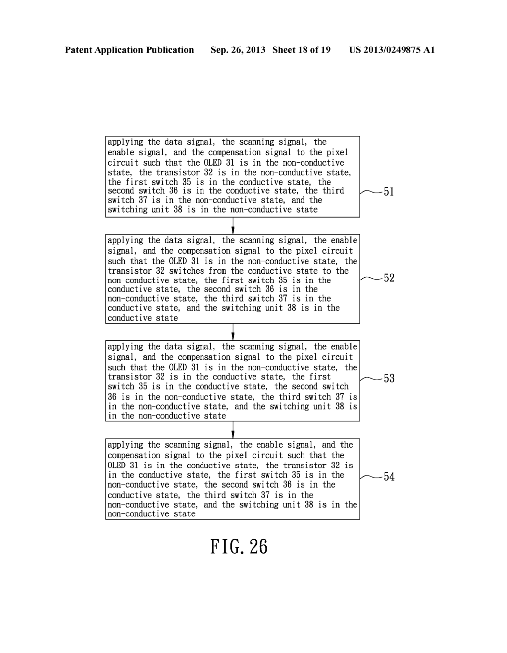 OLED-Based Display Device Including a Pixel Circuit, and Driving Methods     Thereof - diagram, schematic, and image 19