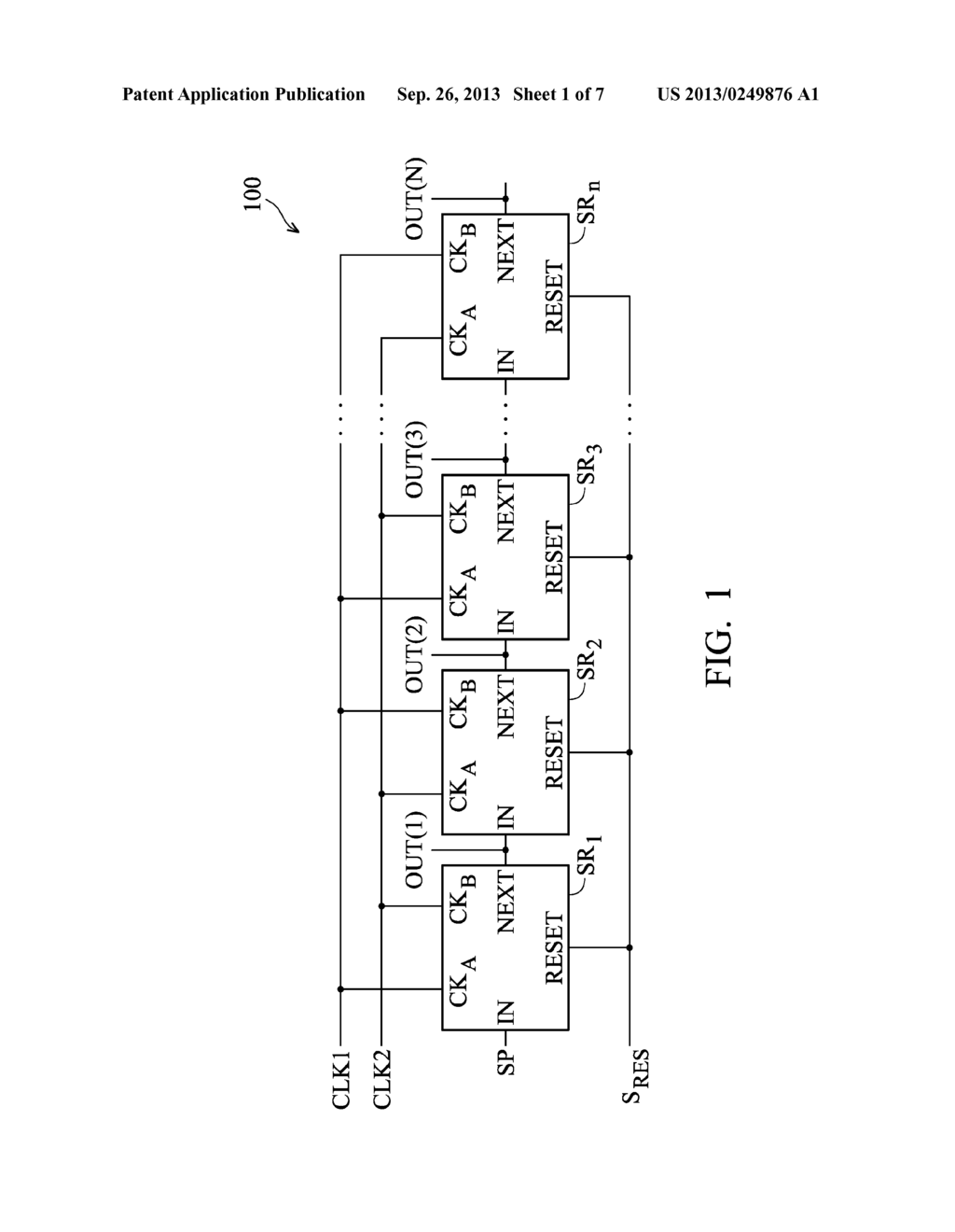 SHIFT REGISTER APPARATUS AND DISPLAY SYSTEM UTILIZING THE SAME - diagram, schematic, and image 02