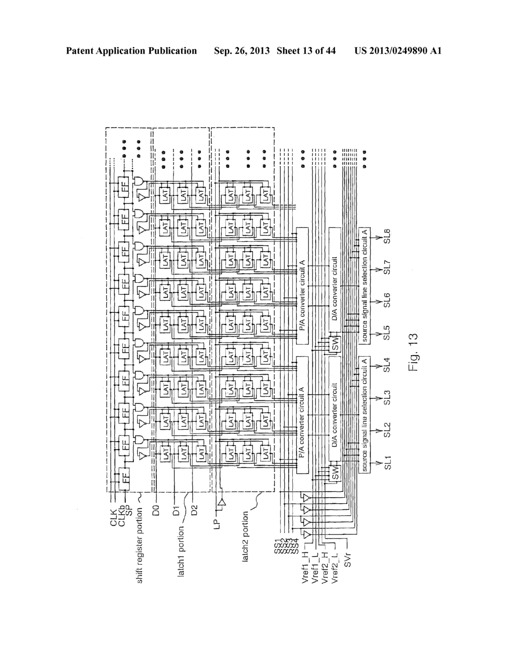 IMAGE DISPLAY DEVICE AND DRIVING METHOD THEREOF - diagram, schematic, and image 14