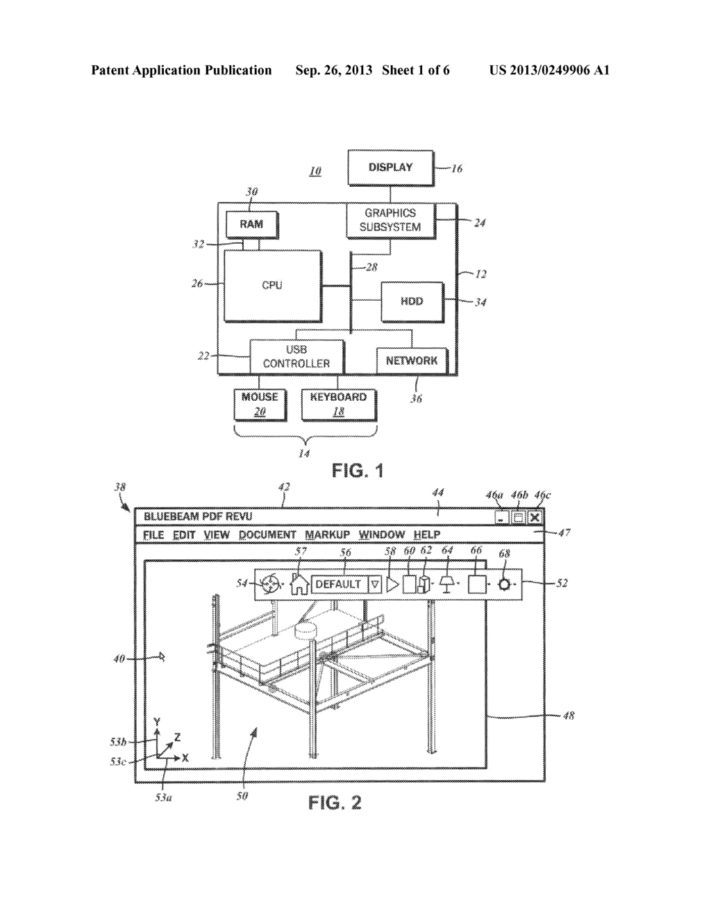 METHOD FOR INDICATING ANNOTATIONS ASSOCIATED WITH A PARTICULAR DISPLAY     VIEW OF A THREE-DIMENSIONAL MODEL INDEPENDENT OF ANY DISPLAY VIEW - diagram, schematic, and image 02