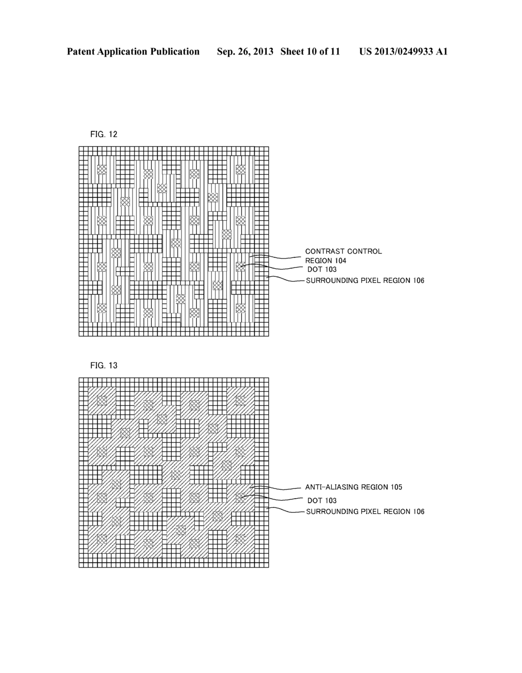 DISPLAY FORMAT USING DISPLAY DEVICE FOR MACHINE-READABLE DOT PATTERNS - diagram, schematic, and image 11