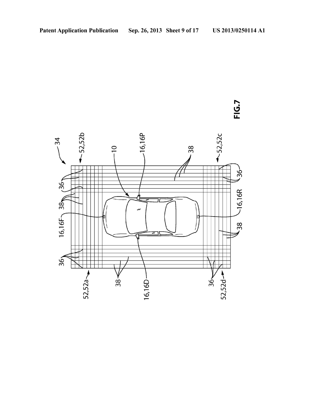 SYSTEM AND METHOD OF ESTABLISHING A MULTI-CAMERA IMAGE USING PIXEL     REMAPPING - diagram, schematic, and image 10