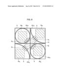 SOLID-STATE IMAGING DEVICE, MANUFACTURING METHOD THEREOF, AND CAMERA WITH     ALTERNATELY ARRANGED PIXEL COMBINATIONS diagram and image