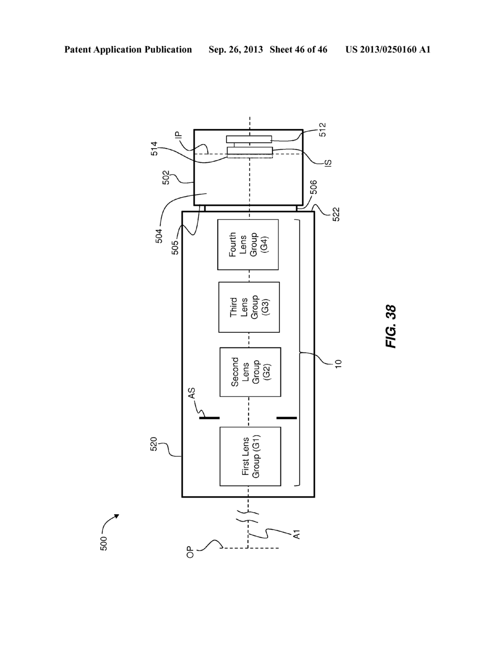 Zoom lens with forward-located aperture stop - diagram, schematic, and image 47