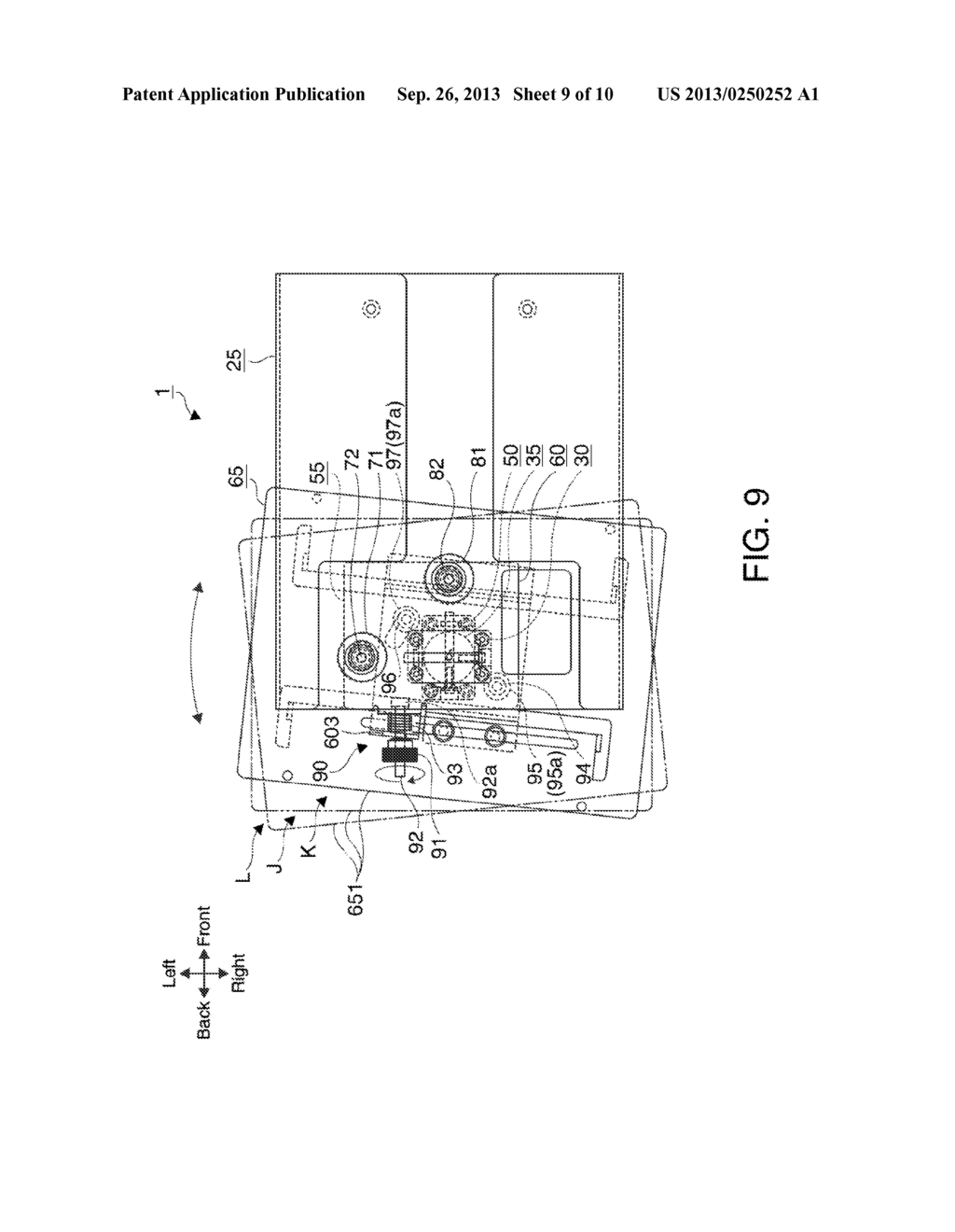 PROJECTOR SUSPENSION DEVICE - diagram, schematic, and image 10