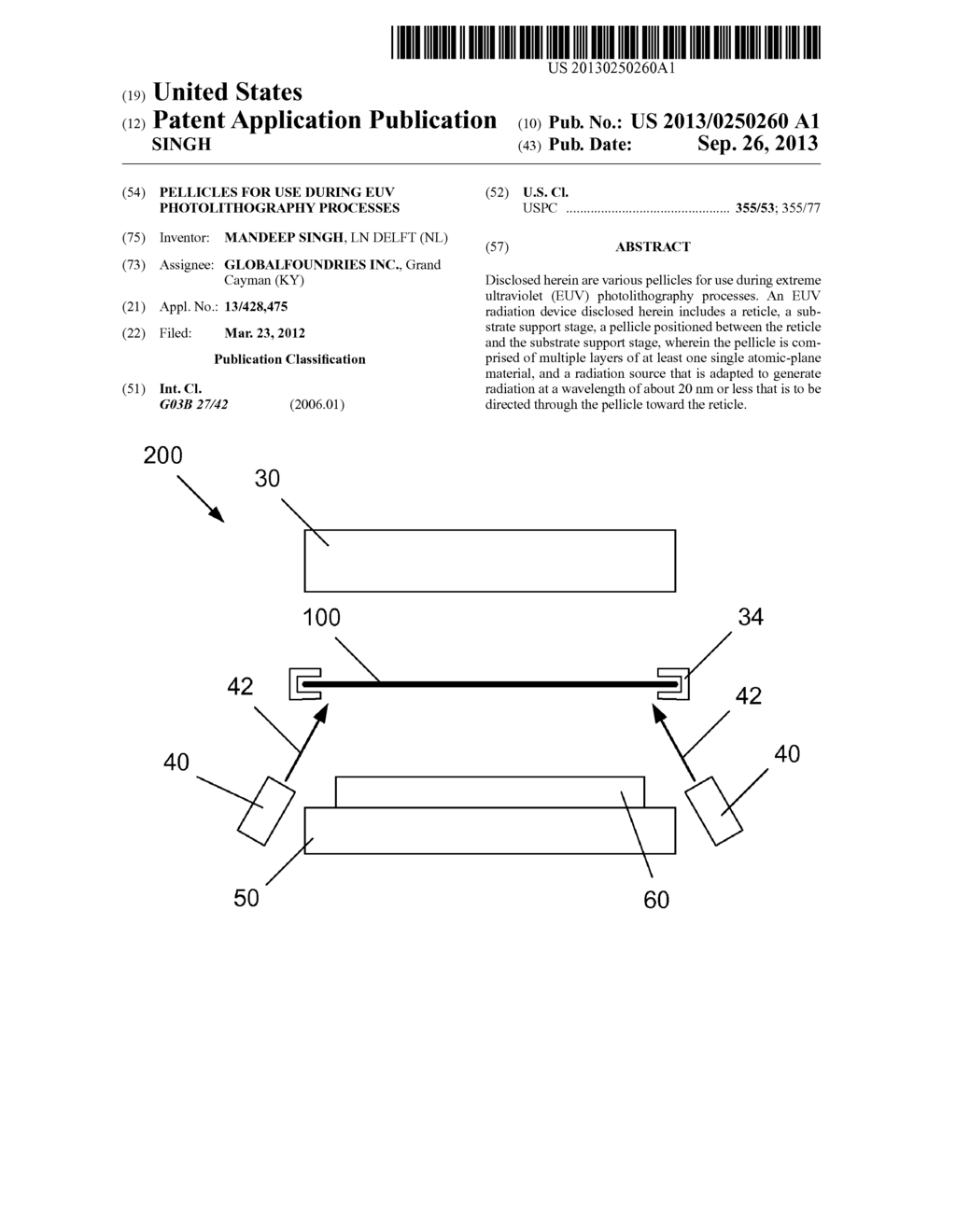 PELLICLES FOR USE DURING EUV PHOTOLITHOGRAPHY PROCESSES - diagram, schematic, and image 01