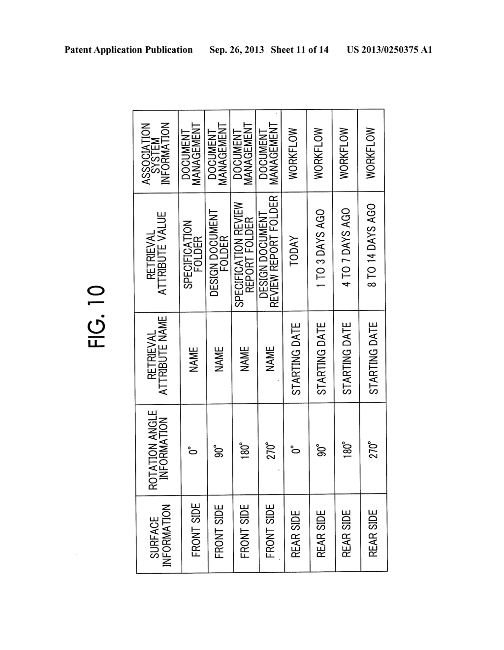 IMAGE INFORMATION REGISTRATION SYSTEM, NON-TRANSITORY COMPUTER READABLE     MEDIUM STORING AN IMAGE INFORMATION REGISTRATION PROGRAM, AND IMAGE     INFORMATION REGISTRATION METHOD - diagram, schematic, and image 12