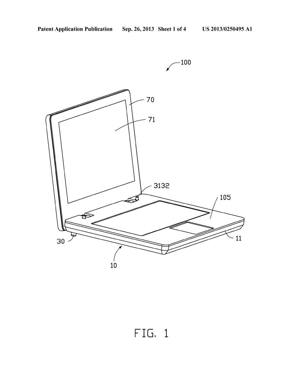 ELECTRONIC DEVICE WITH SUPPORT MECHANISM - diagram, schematic, and image 02