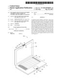 ELECTRONIC DEVICE HAVING MAIN BODY AND FRONT COVER CAPABLE OF LATCHING THE     MAIN BODY VIA MAGNETS diagram and image