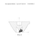 AMPLIFIED CONDENSING LED LIGHT LENS AND MODULE THEREOF diagram and image