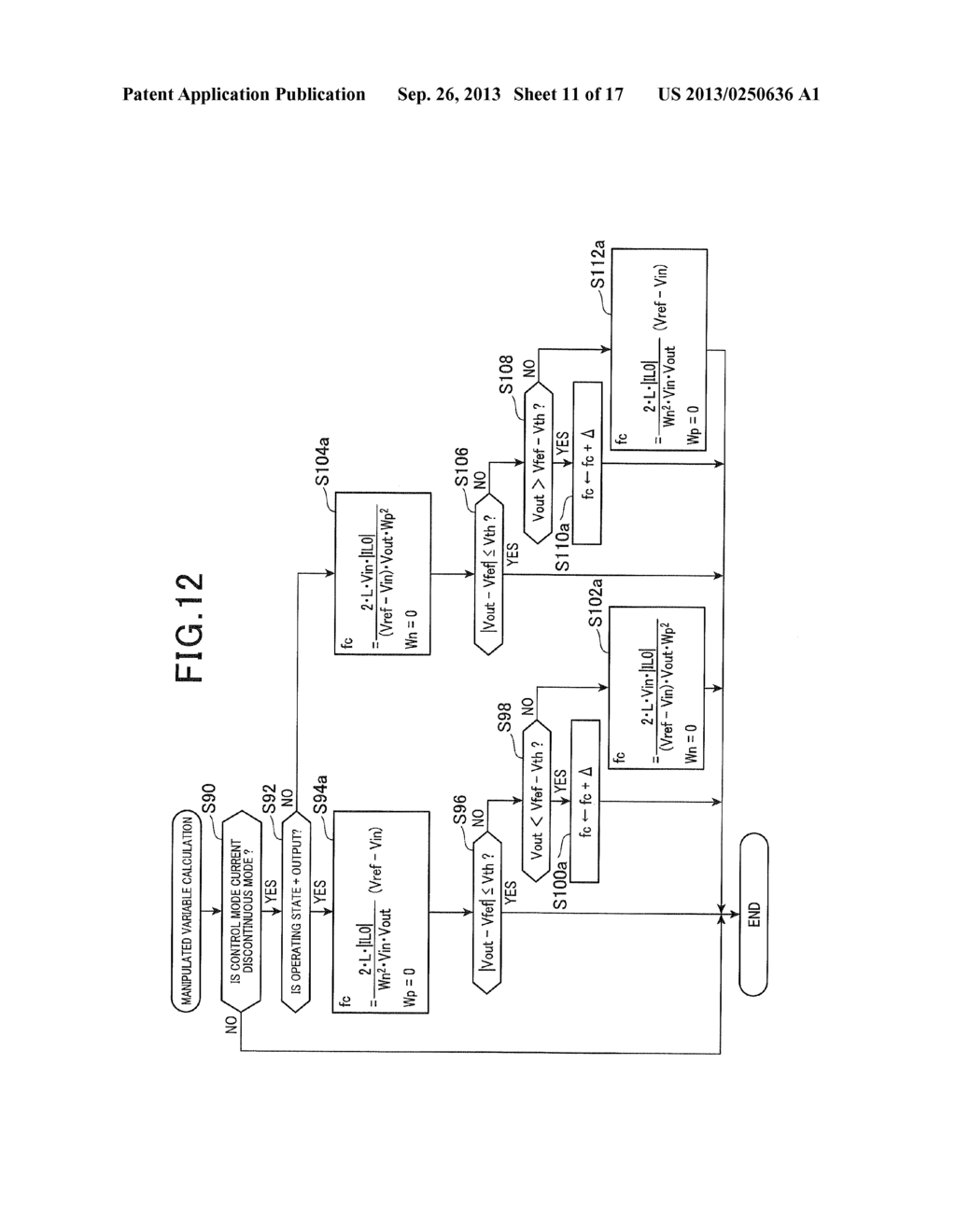 POWER CONVERSION CONTROL DEVICE AND POWER CONVERSION DEVICE USING THE SAME - diagram, schematic, and image 12