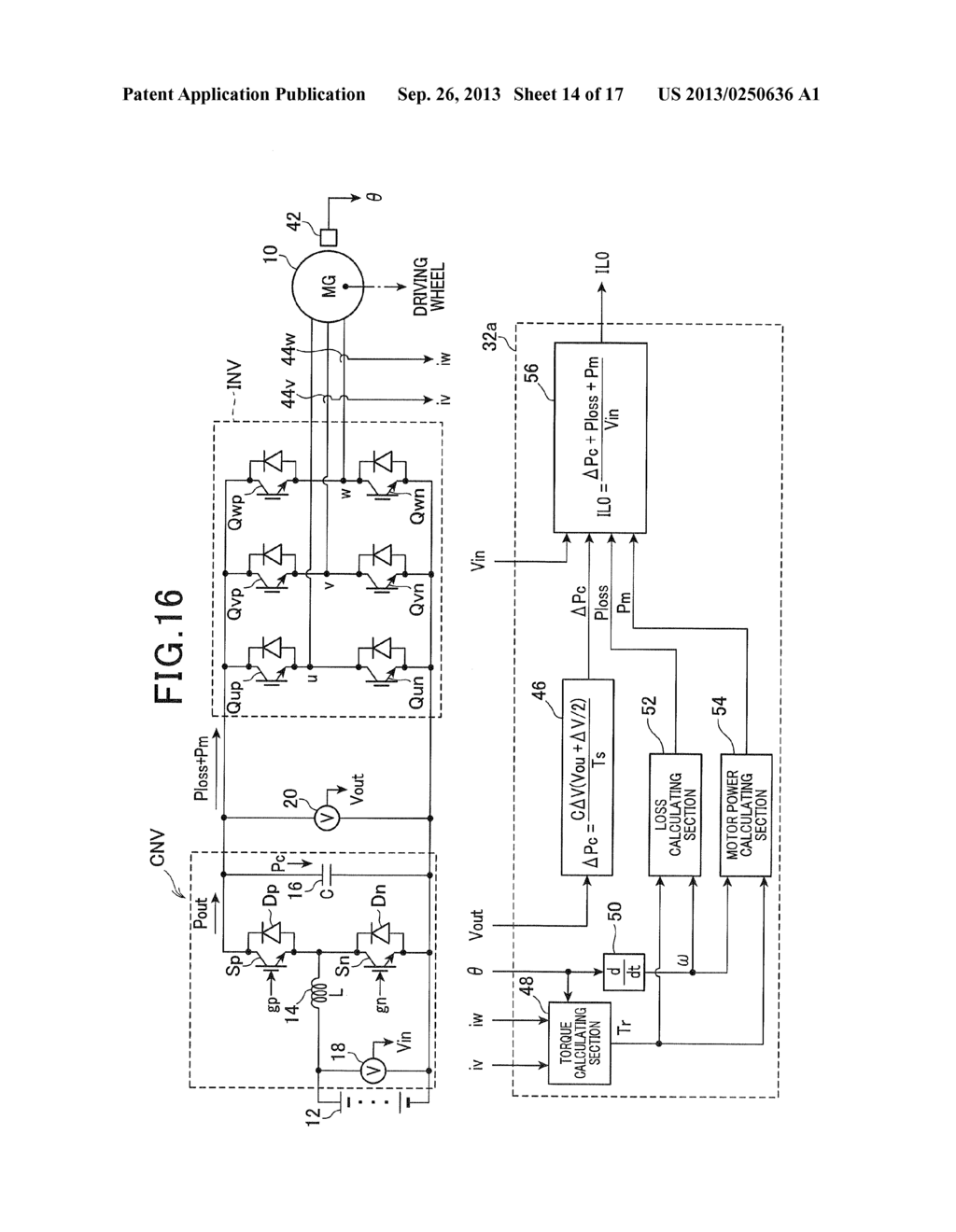 POWER CONVERSION CONTROL DEVICE AND POWER CONVERSION DEVICE USING THE SAME - diagram, schematic, and image 15