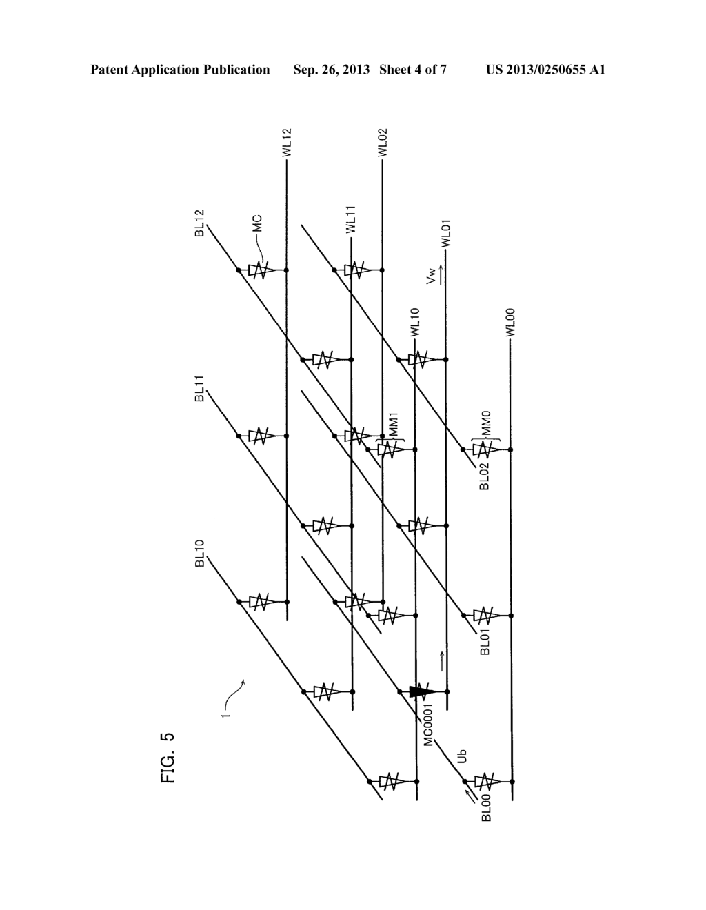 NON-VOLATILE SEMICONDUCTOR MEMORY DEVICE - diagram, schematic, and image 05