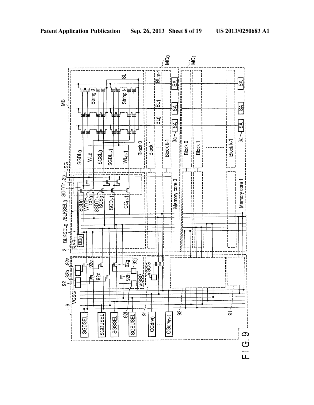 SEMICONDUCTOR MEMORY DEVICE - diagram, schematic, and image 09