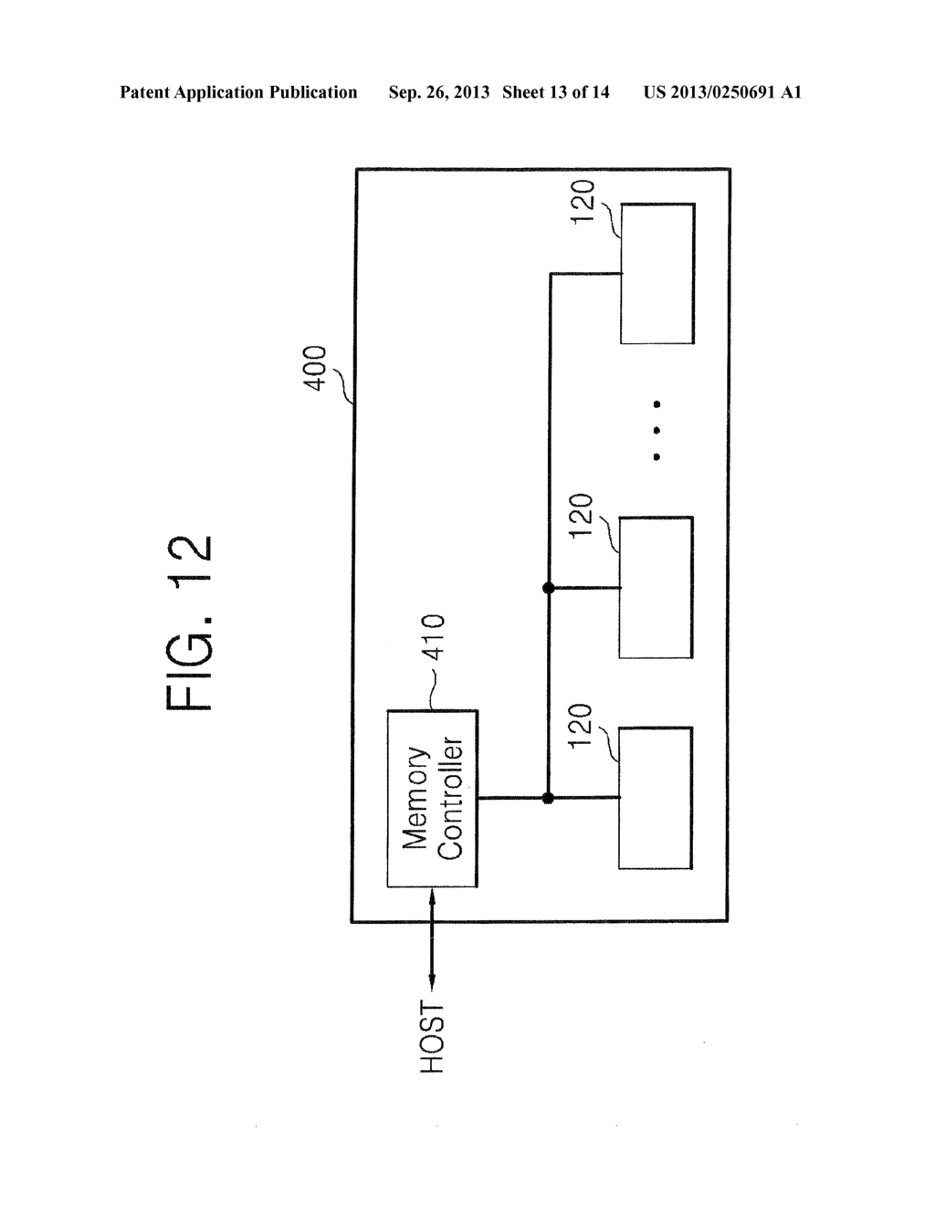 METHOD OF PROVIDING AN OPERATING VOLTAGE IN A MEMORY DEVICE AND A MEMORY     CONTROLLER FOR THE MEMORY DEVICE - diagram, schematic, and image 14