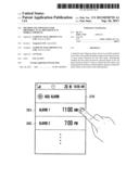 METHOD AND APPARATUS FOR PROVIDING AN ALARM SERVICE IN MOBILE TERMINAL diagram and image