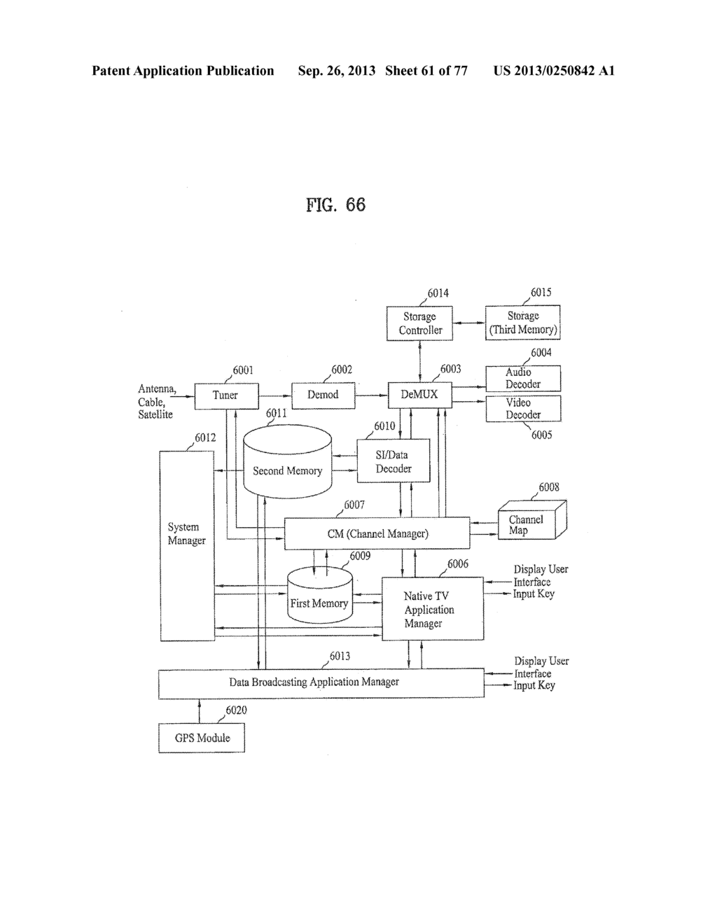 DIGITAL BROADCASTING SYSTEM AND DATA PROCESSING METHOD - diagram, schematic, and image 62