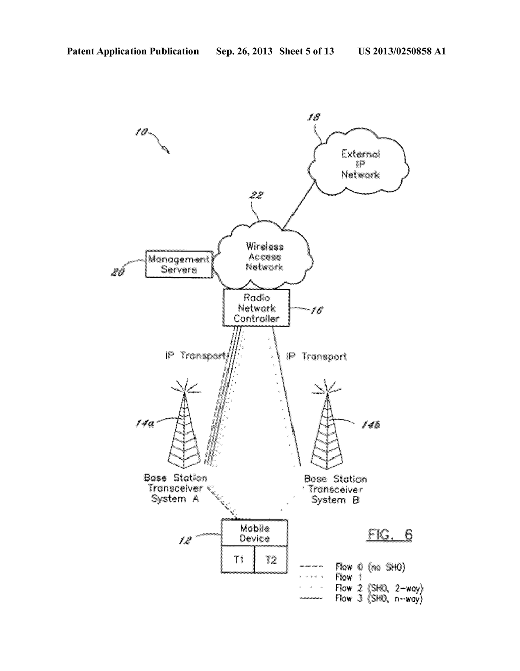 Method and System for Soft Handoff in Mobile Broadband Systems - diagram, schematic, and image 06