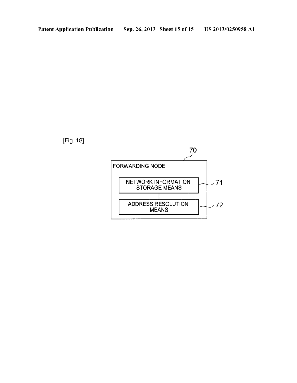 COMMUNICATION CONTROL SYSTEM, CONTROL SERVER, FORWARDING NODE,     COMMUNICATION CONTROL METHOD, AND COMMUNICATION CONTROL PROGRAM - diagram, schematic, and image 16