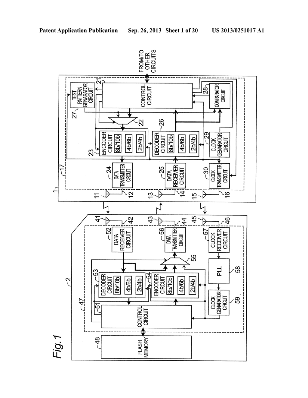 PROXIMITY CONTACTLESS COMMUNICATION APPARATUS CAPABLE OF SELECTING     APPROPRIATE ENCODING METHOD ACCORDING TO BANDWIDTH BETWEEN ANTENNAS - diagram, schematic, and image 02