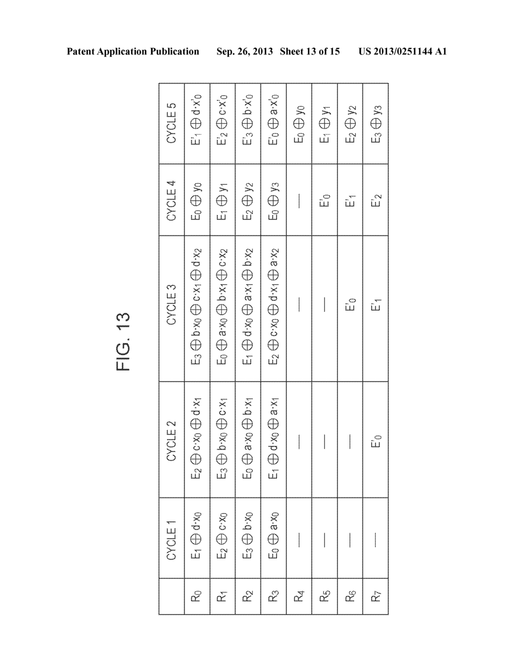 ENCRYPTION PROCESSING DEVICE, ENCRYPTION PROCESSING METHOD, AND PROGRAM - diagram, schematic, and image 14