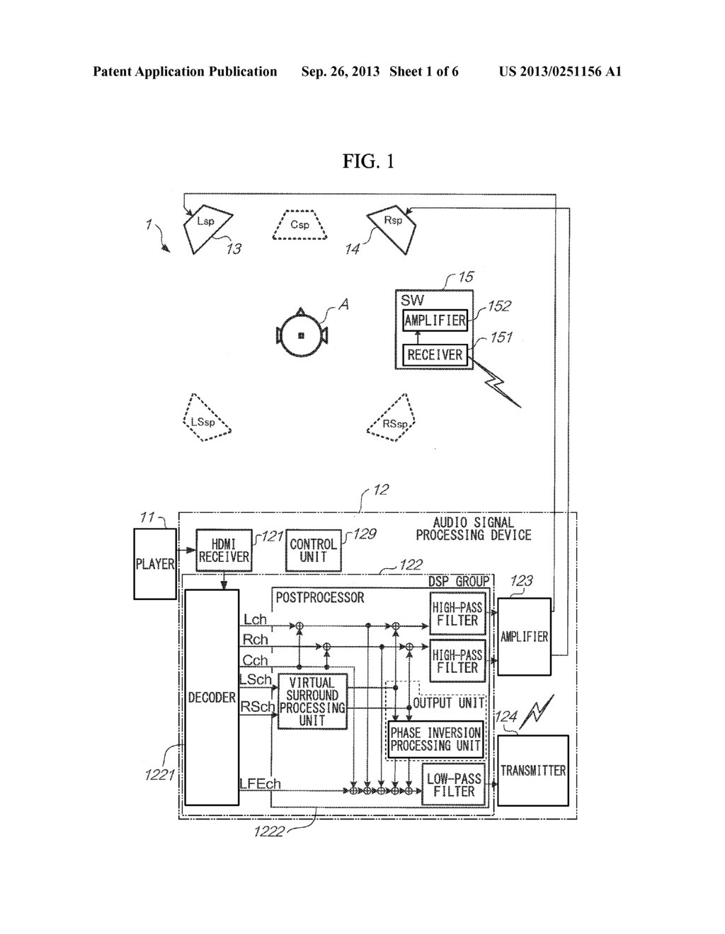 AUDIO SIGNAL PROCESSING DEVICE - diagram, schematic, and image 02