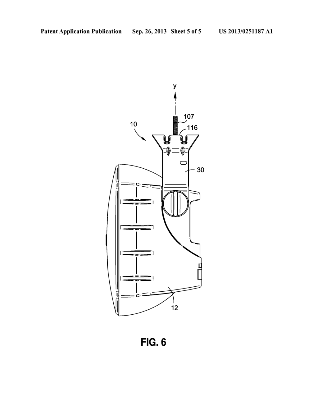 UNIVERSAL ANGLE LOUDSPEAKER BRACKET - diagram, schematic, and image 06