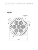 MULTI-CORE OPTICAL FIBER, MULTI-CORE OPTICAL FIBER CABLE, AND MULTI-CORE     OPTICAL FIBER TRANSMISSION SYSTEM diagram and image