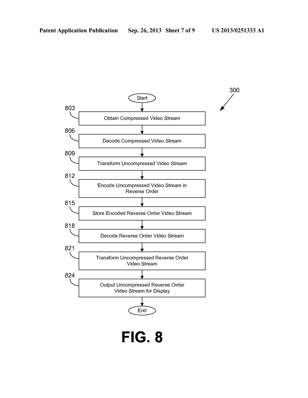 TRANSCODING A VIDEO STREAM TO FACILITATE ACCURATE DISPLAY - diagram, schematic, and image 08