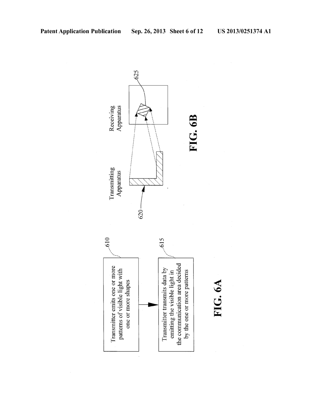 TRANSMITTING AND RECEIVING APPARATUS AND METHOD FOR LIGHT COMMUNICATION,     AND THE LIGHT COMMUNICATION SYSTEM THEREOF - diagram, schematic, and image 07