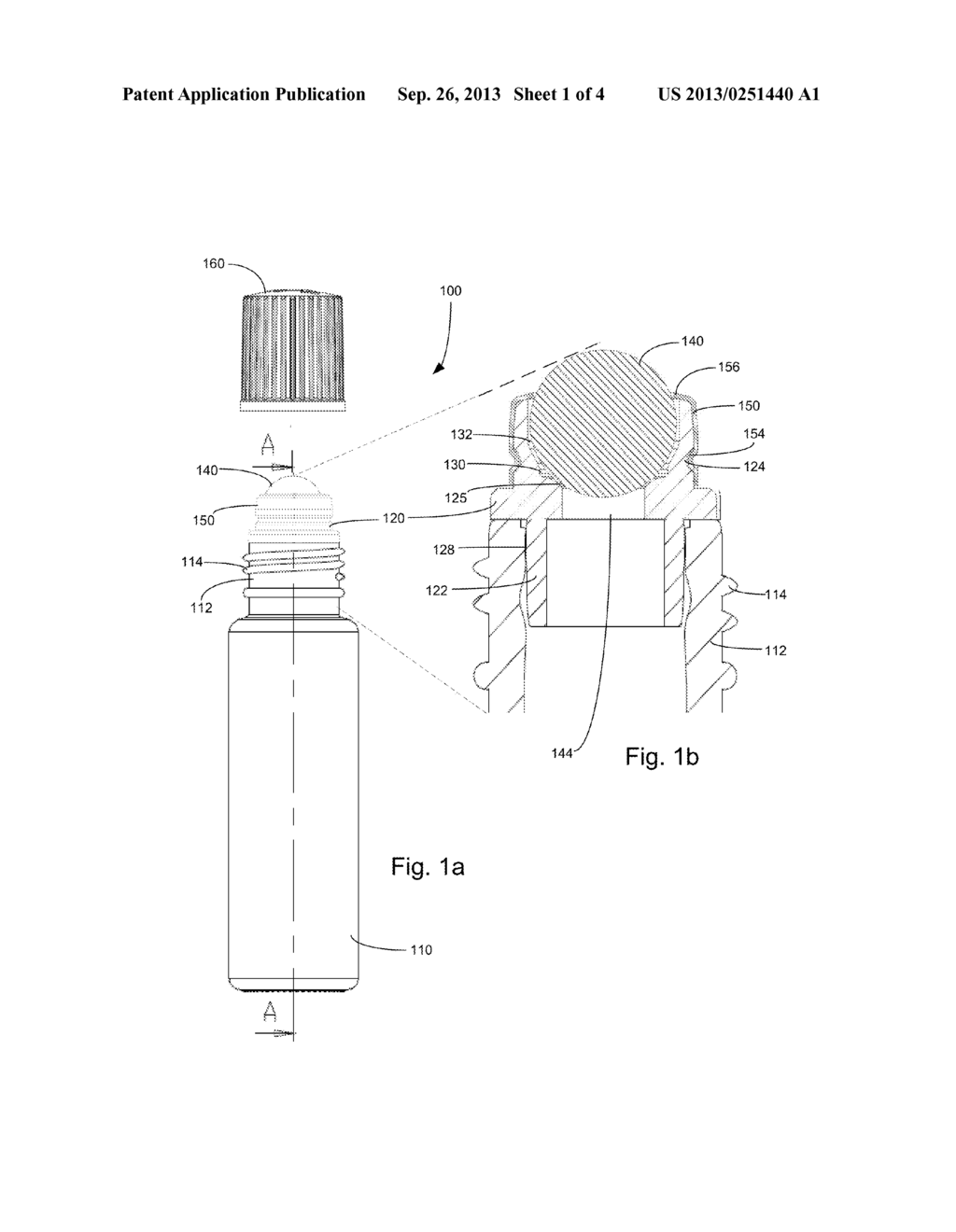 ROLLER-BALL APPLICATOR ASSEMBLY WITH RETAINER FOR TOPICAL OILS APPLICATION - diagram, schematic, and image 02