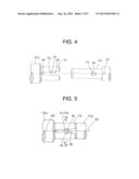 MOUNTING STRUCTURE OF VEHICLE COMPONENT diagram and image