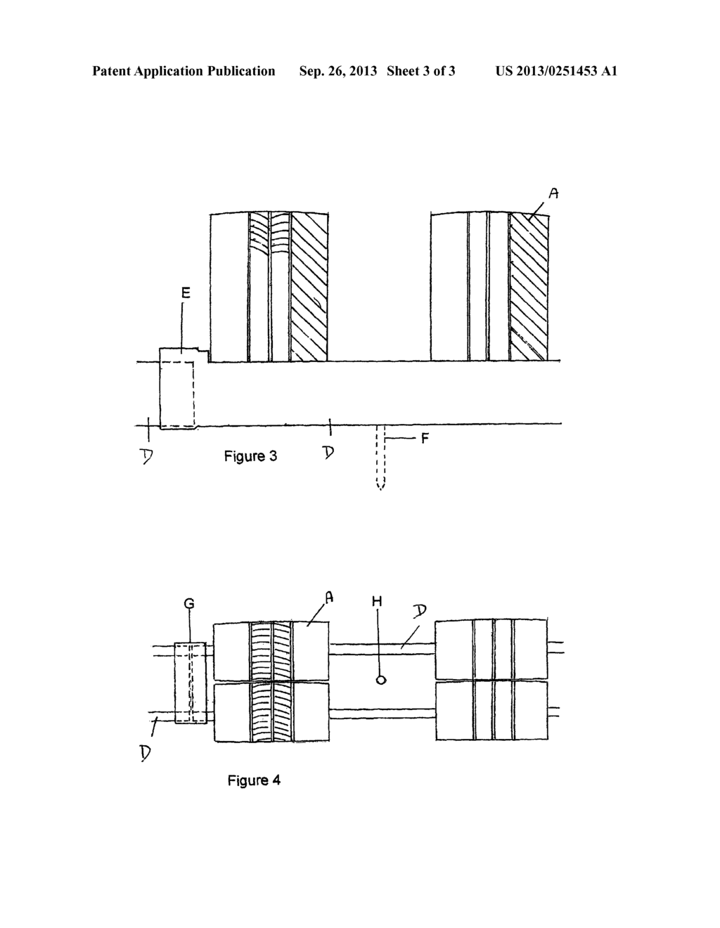 BOLLARDS, BARRIERS AND BAFFLES FORMED FROM RADIAL TYPE TREAD - diagram, schematic, and image 04