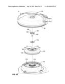 SCROLL COMPRESSOR WITH CAPTURED THRUST WASHER diagram and image