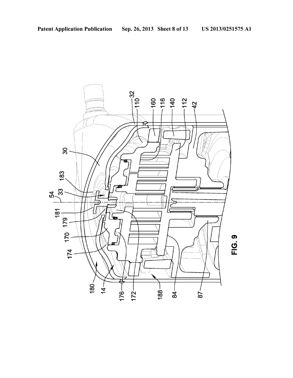 FLOATING SCROLL SEAL WITH RETAINING RING - diagram, schematic, and image 09