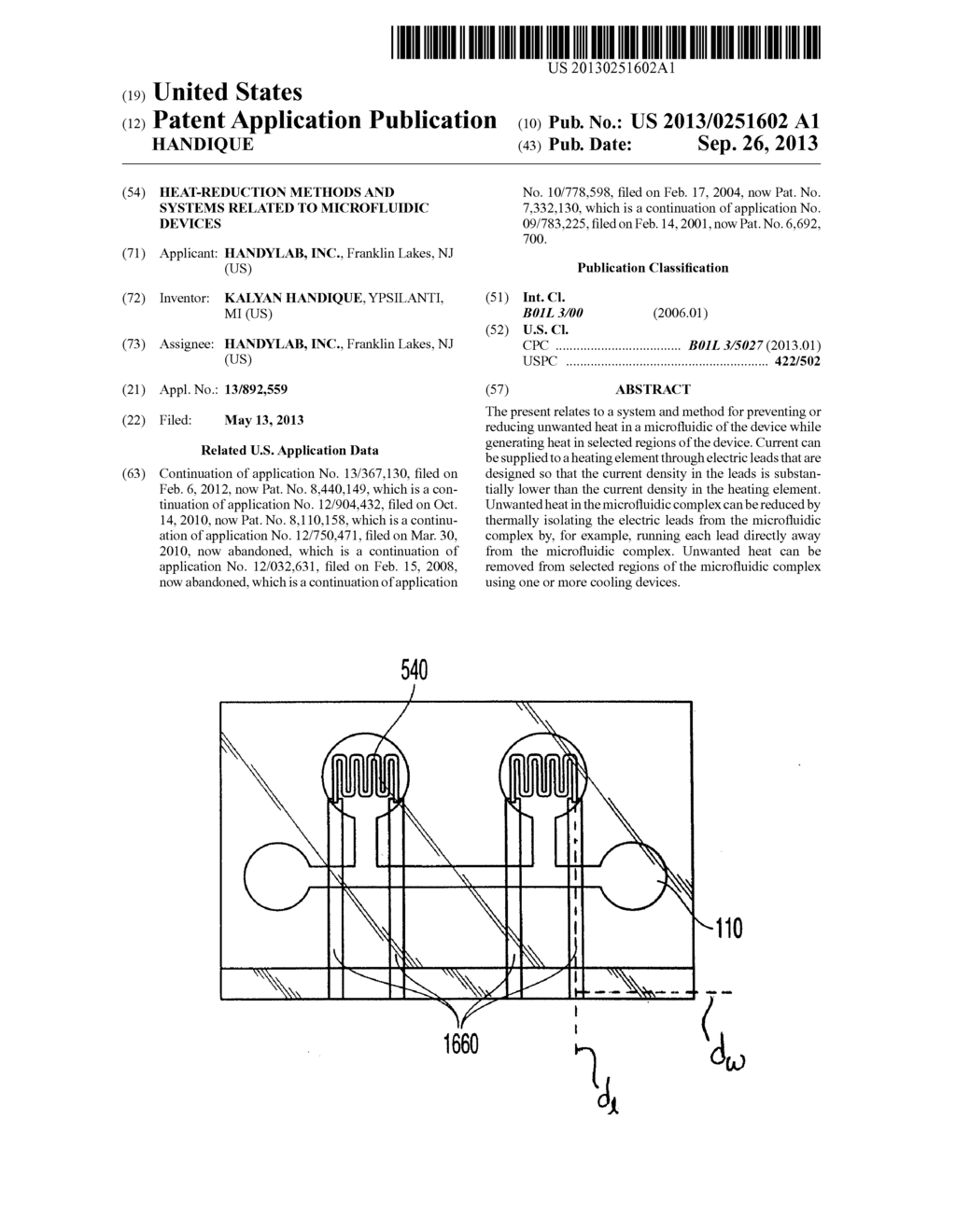 HEAT-REDUCTION METHODS AND SYSTEMS RELATED TO MICROFLUIDIC DEVICES - diagram, schematic, and image 01