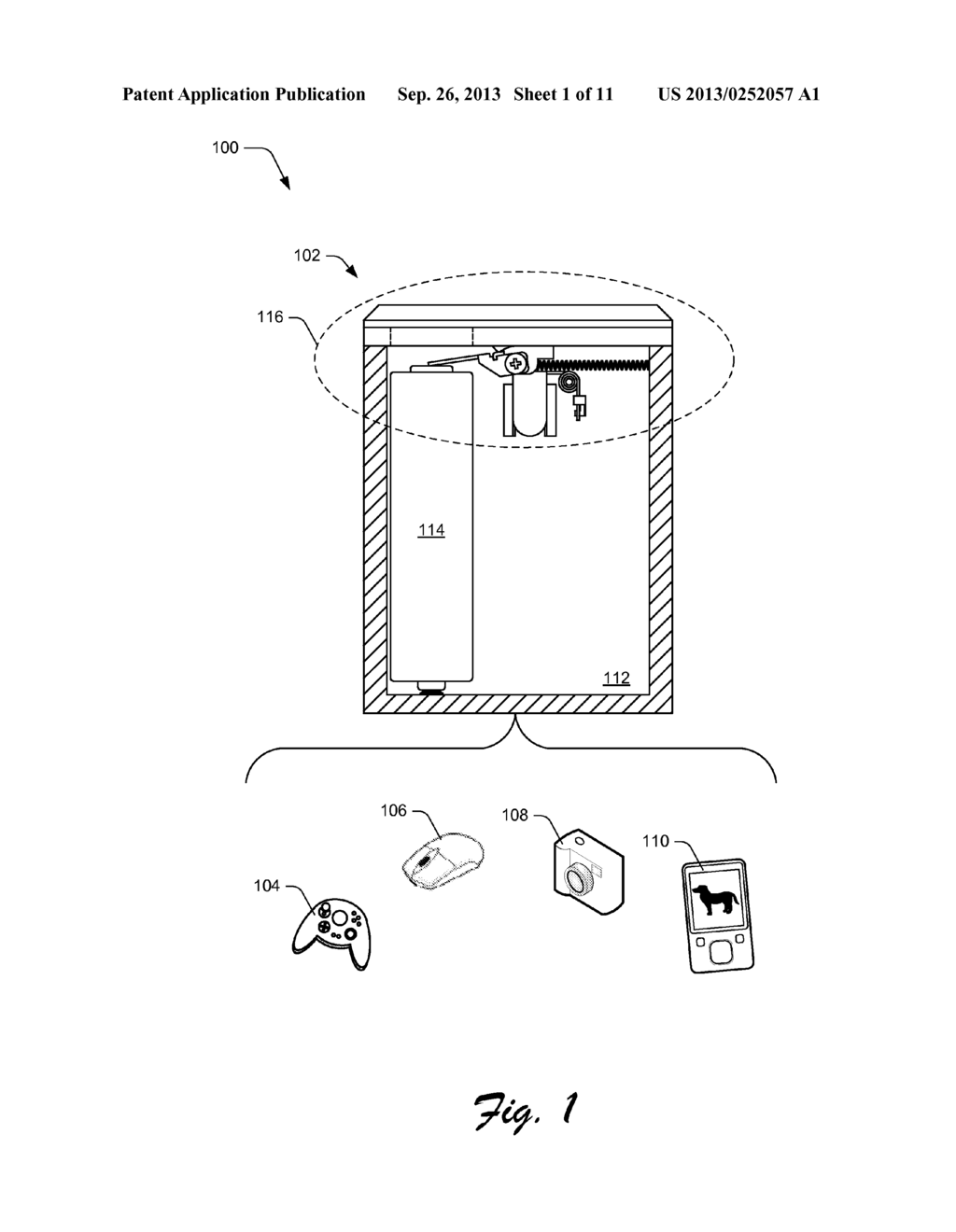 Slidable Battery Door Assembly - diagram, schematic, and image 02