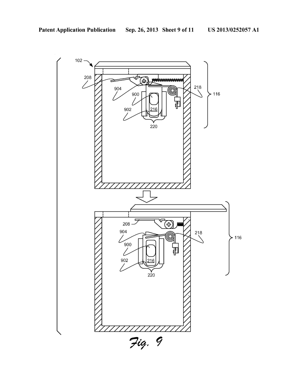 Slidable Battery Door Assembly - diagram, schematic, and image 10