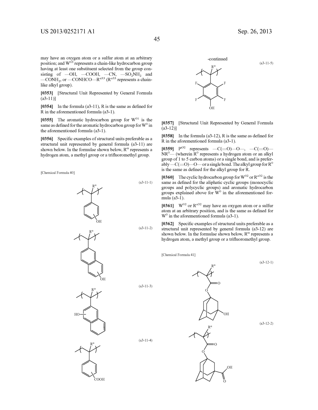 RESIST COMPOSITION AND METHOD OF FORMING RESIST PATTERN - diagram, schematic, and image 46