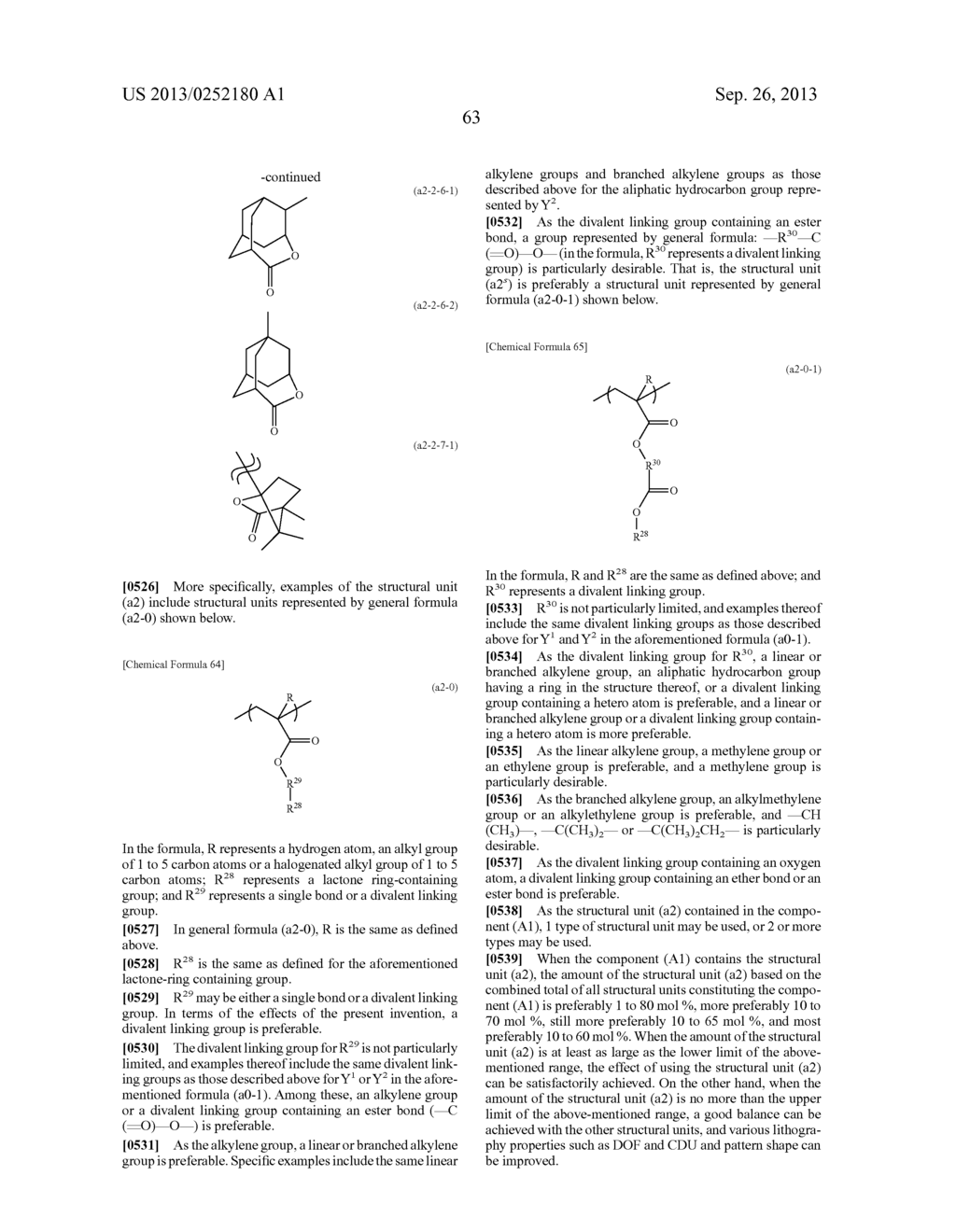 RESIST COMPOSITION, METHOD OF FORMING RESIST PATTERN AND POLYMERIC     COMPOUND - diagram, schematic, and image 64