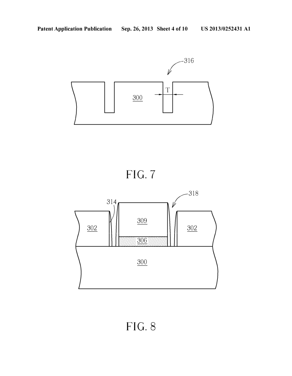 Method of Forming Trench in Semiconductor Substrate - diagram, schematic, and image 05