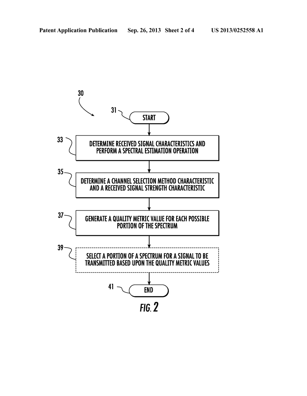 COMMUNICATIONS DEVICE WITH SELECTIVE SPECTRUM ASSIGNMENT AND RELATED     METHODS - diagram, schematic, and image 03