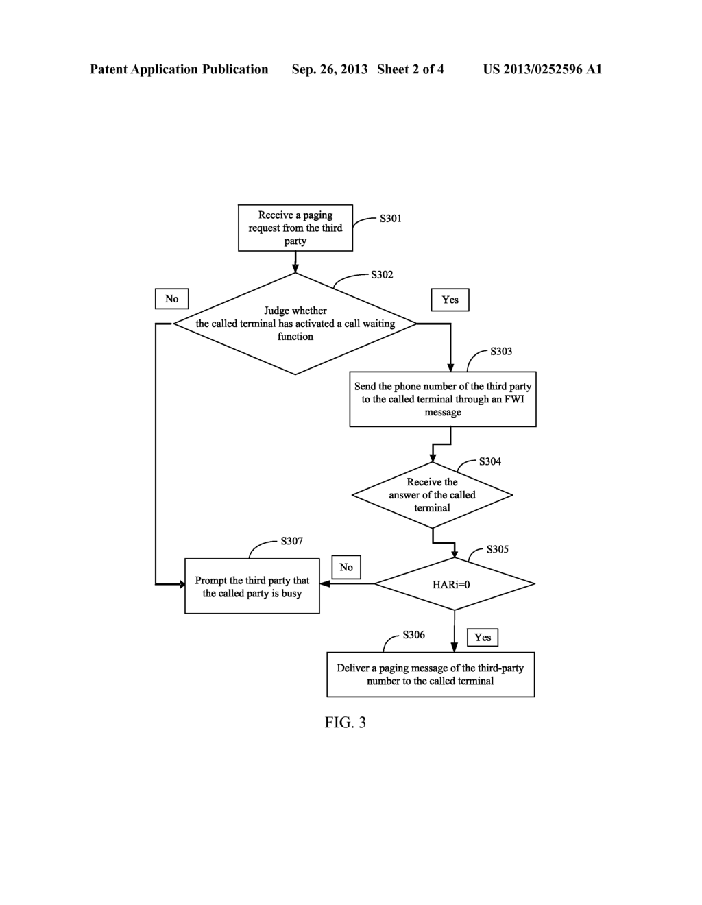 Network Device, Called Terminal, and Method for Processing Third-Party     Call - diagram, schematic, and image 03