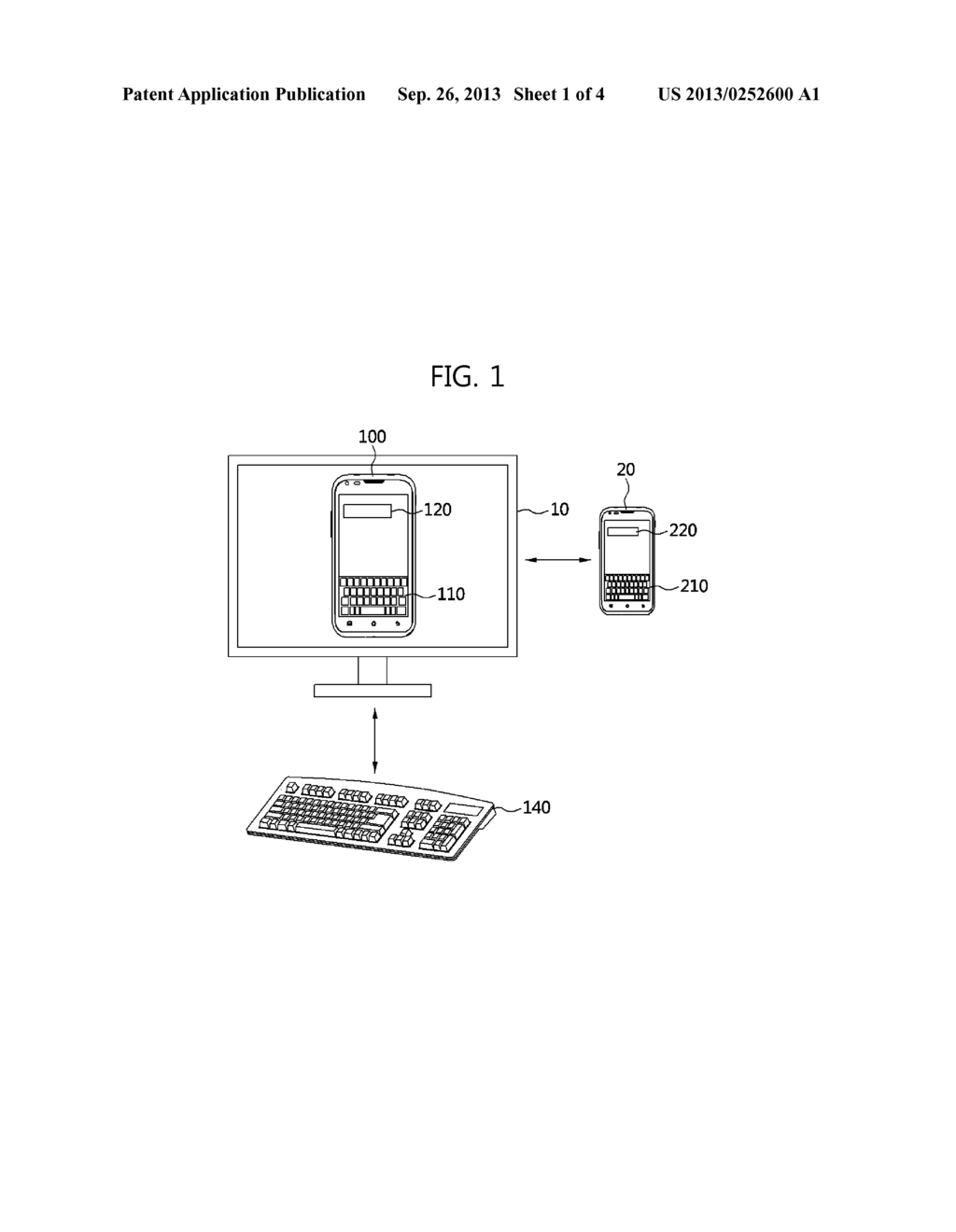 METHOD AND APPARATUS FOR REMOTELY CONTROLLING MOBILE TERMINAL USING     VIRTUAL KEYPAD - diagram, schematic, and image 02