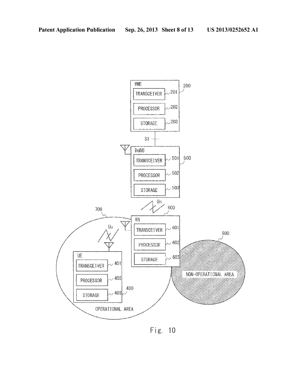 RADIO BASE STATION, COMMUNICATION NODE, CONTROL METHOD FOR RADIO BASE     STATION AND CONTROL METHOD FOR COMMUNICATION NODE - diagram, schematic, and image 09